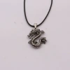 Chinese trend, fashionable, individual, creative, retro and niche three-dimensional dragon zodiac necklace for men and women, simple and versatile pendant details Picture